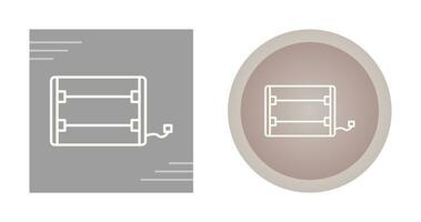 ícone de vetor de aquecedor elétrico