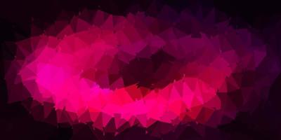 papel de parede de polígono gradiente de vetor rosa escuro.