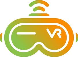 virtual realidade fone de ouvido vetor ícone
