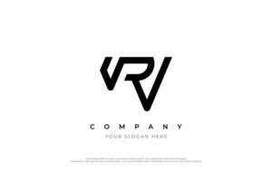 carta rw ou wr monograma logotipo Projeto vetor