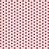uma vermelho e branco 4 canto Estrela padronizar com quadrados vetor