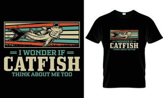 pescaria camiseta Projeto modelos vetor