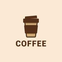 vetor ilustração do café logotipo
