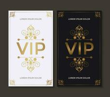 elegante ouro vip enfeite fundo vetor