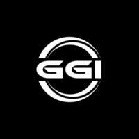 ggi logotipo projeto, inspiração para uma único identidade. moderno elegância e criativo Projeto. marca d'água seu sucesso com a impressionante isto logotipo. vetor