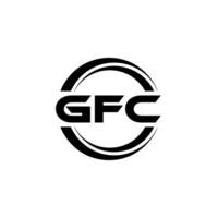 gfc logotipo projeto, inspiração para uma único identidade. moderno elegância e criativo Projeto. marca d'água seu sucesso com a impressionante isto logotipo. vetor