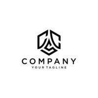 ccs hexágono logotipo vetor, desenvolver, natural, luxo, moderno, finança logotipo, forte, adequado para seu empresa. vetor