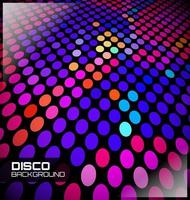 Disco Dotted Background, graphic illustratin vector