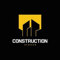 construção real Estado apartamento construção logotipo, elegante Prêmio rústico monograma vetor Projeto