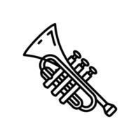 trompete ícone dentro vetor. ilustração vetor