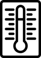 termômetro remédio ícone símbolo imagem vetor. ilustração do a temperatura frio e quente a medida ferramenta Projeto imagem.eps 10 vetor