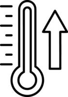 termômetro remédio ícone símbolo imagem vetor. ilustração do a temperatura frio e quente a medida ferramenta Projeto imagem.eps 10 vetor