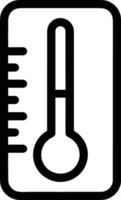 termômetro remédio ícone símbolo imagem vetor. ilustração do a temperatura frio e quente a medida ferramenta Projeto imagem.eps 10 vetor