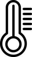 termômetro remédio ícone símbolo imagem vetor. ilustração do a temperatura frio e quente a medida ferramenta Projeto imagem.eps 10 vetor