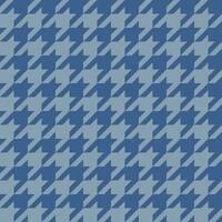 desatado Sombrio azul houndstooth padronizar vetor