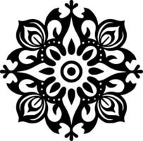 mandala - minimalista e plano logotipo - vetor ilustração