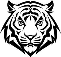 tigre - minimalista e plano logotipo - vetor ilustração