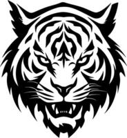 tigre - minimalista e plano logotipo - vetor ilustração