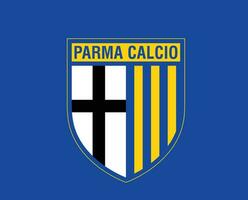 parma clube símbolo logotipo serie uma futebol calcio Itália abstrato Projeto vetor ilustração com azul fundo
