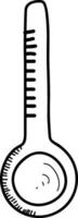 termômetro remédio ícone símbolo imagem vetor. ilustração do a temperatura frio e quente a medida ferramenta Projeto imagem.eps 10 vetor