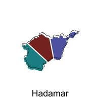 hadamar cidade mapa ilustração projeto, mundo mapa internacional vetor modelo colorida com esboço gráfico