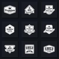 Vintage Retro Vector Logo para banner