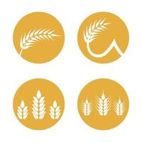 imagens do logotipo da wheat vetor