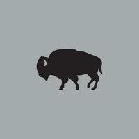 búfalo vetor logotipo ilustração