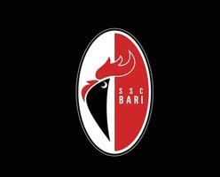 bari clube logotipo símbolo serie uma futebol calcio Itália abstrato Projeto vetor ilustração com Preto fundo