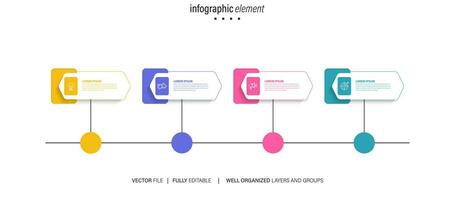 vetor infográfico relatório modelo