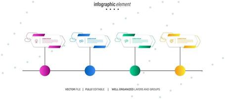 conjunto do infográficos elementos dentro moderno plano o negócio estilo vetor