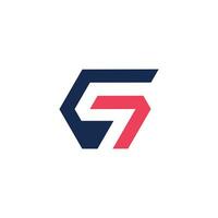 carta g logotipo Projeto ícone vetor com moderno único estilo