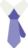 gravata cor esboço ícone Projeto estilo vetor