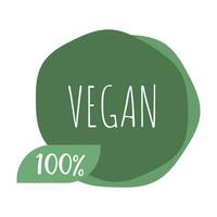 fresco saudável orgânico vegano Comida logotipo etiquetas e Tag. vetor mão desenhado ilustração. eco, biografia, vegano Comida adesivos modelo para orgânico e eco amigáveis produtos.