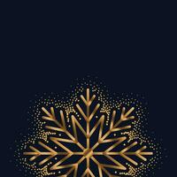 alegre Natal e feliz Novo ano com floco de neve estêncil padronizar horizontal. Sombrio floco de neve papel cortar fundo com sombra decoração. moderno simples textura criativo Projeto. vetor ilustração