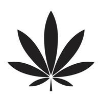 maconha vetor cannabis folha erva daninha ícone logotipo símbolo placa ilustração gráfico rabisco