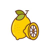 limão ícone dentro vetor. ilustração vetor