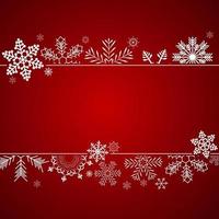 abstrato base de design de inverno com flocos de neve para o cartaz de Natal e ano novo. ilustração vetorial vetor