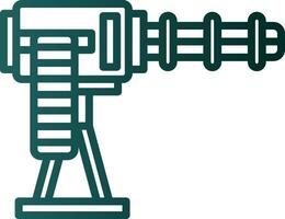 máquina arma de fogo vetor ícone Projeto