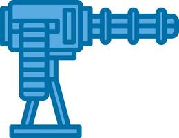 máquina arma de fogo vetor ícone Projeto