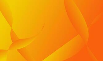laranja abstrato fundo com lindo onda formas dinâmico vetor
