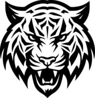 tigre - minimalista e plano logotipo - vetor ilustração