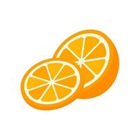vetor de fruta laranja.