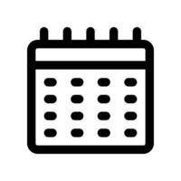 calendário linha ícone. vetor ícone para seu local na rede Internet, móvel, apresentação, e logotipo Projeto.