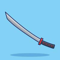 espada desenho animado vetor