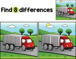 caminhão veículo encontrar a diferenças vetor