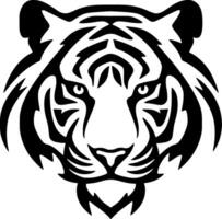 tigre, Preto e branco vetor ilustração