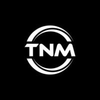 tnm logotipo projeto, inspiração para uma único identidade. moderno elegância e criativo Projeto. marca d'água seu sucesso com a impressionante isto logotipo. vetor