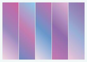48 vetor colorida gradiente coleção