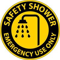 segurança chuveiro sinal, segurança chuveiro - emergência usar só vetor